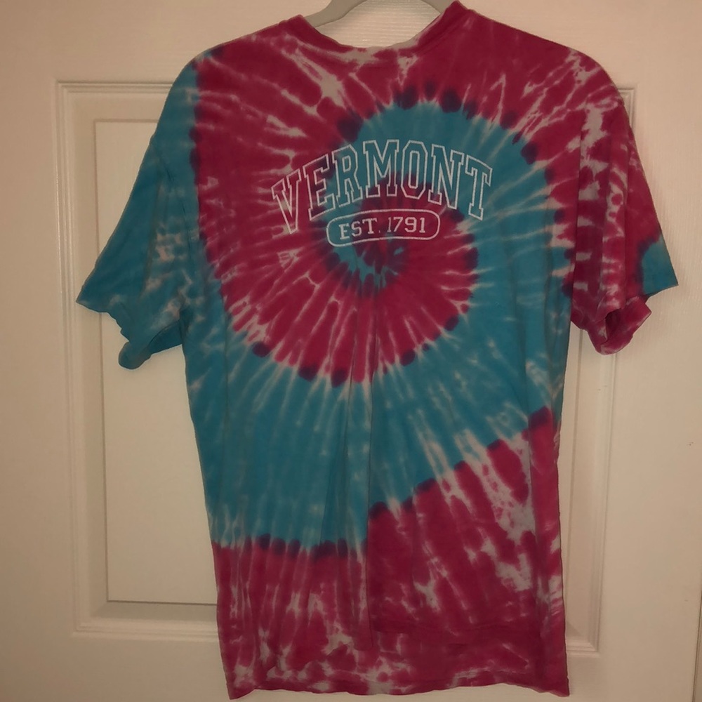 Tie Dye Vermont T-Shirt